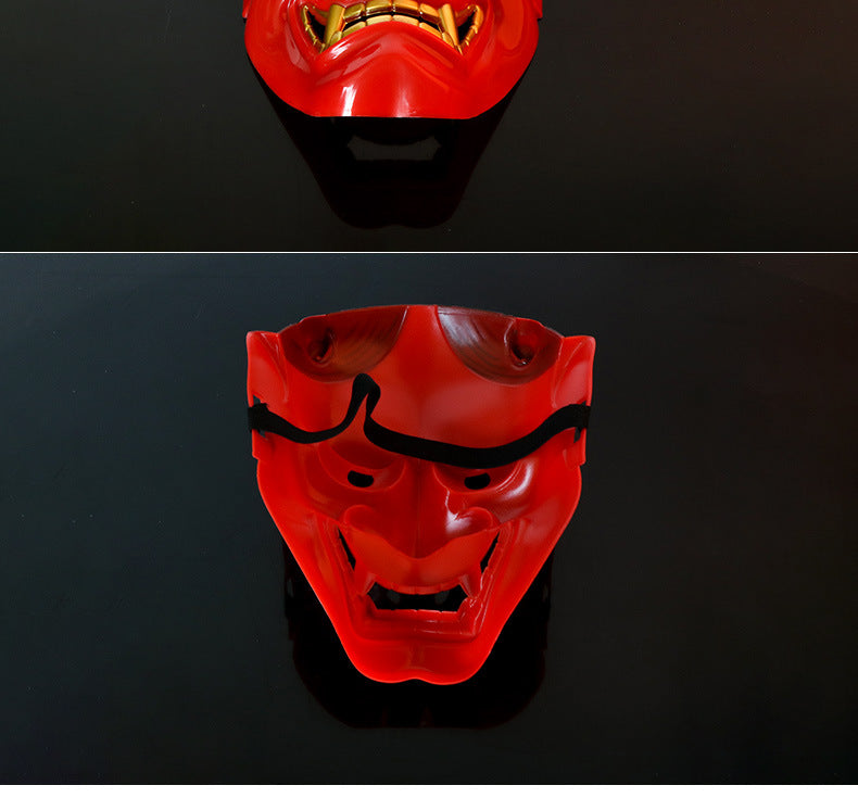 Halloween Horror Panono Mask Men's Prom Demon Fox Rin Butterfly Mask Reel Anime Puppy Helmet