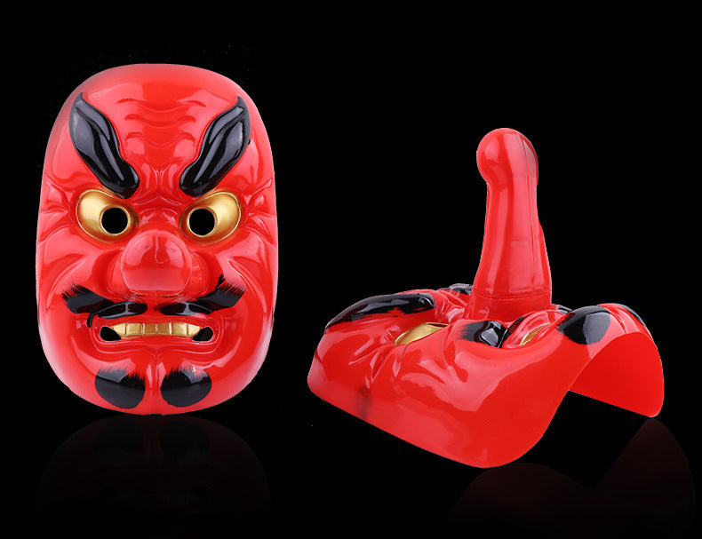 Halloween Horror Panono Mask Men's Prom Demon Fox Rin Butterfly Mask Reel Anime Puppy Helmet