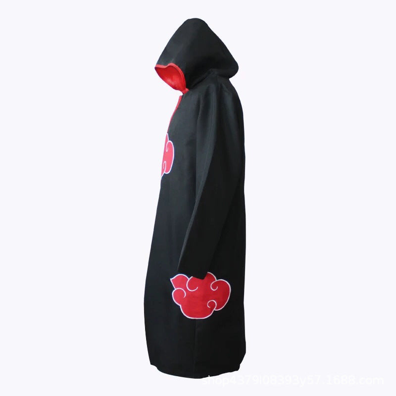 Spot Halloween Ninja Cloak Cos Costume Dawn Tissue Eagle Group Ribbon Hat Robe Cloak Wholesale