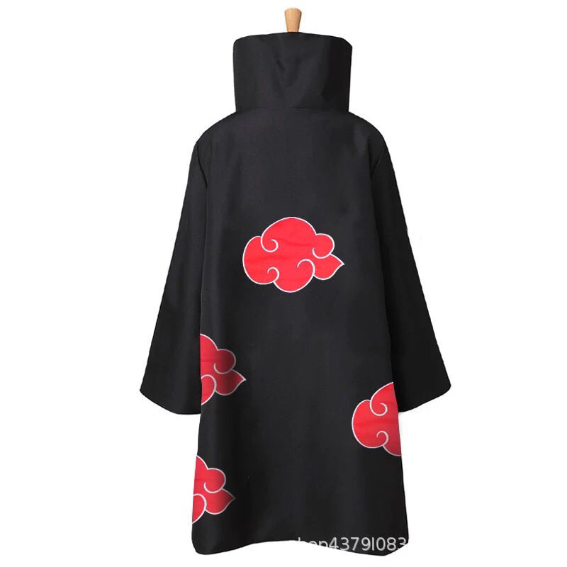 Spot Halloween Ninja Cloak Cos Costume Dawn Tissue Eagle Group Ribbon Hat Robe Cloak Wholesale