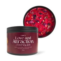 Love & Attraction Candle — 8‑oz Romantic Manifestation