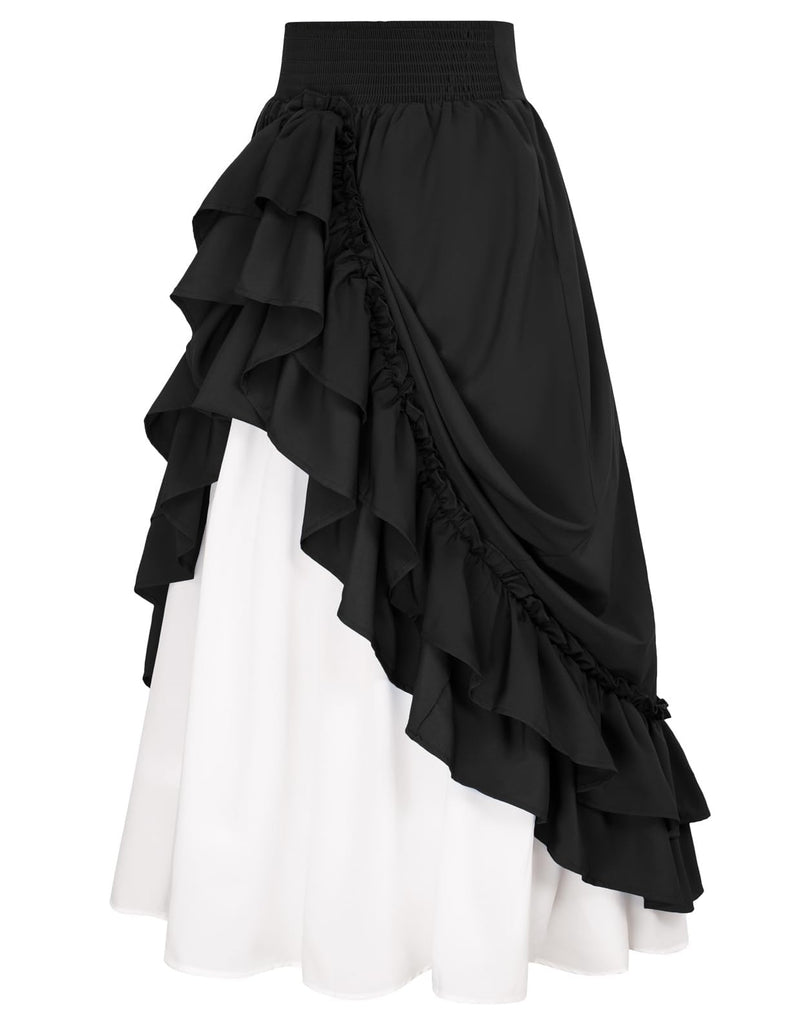 2023 new Halloween Renaissance retro skirt medieval retro stage costume performance clothing