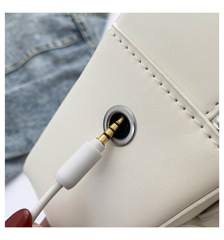 Foreign Trade Niche Design Bags Women's Bag 2024Ins Style Creative Crossbody Small Square Bag Outing Personalized Shoulder Bag
