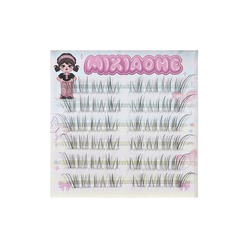 Honey Small Box Transparent Feeling Oblique Flying Eyelash Fox Series Natural Simulation Cool and Cold Innocent Pure Desire Mother's Lightweight False Eyelash