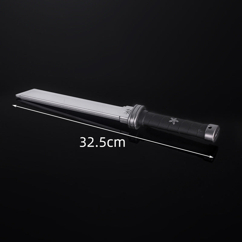 Zhushengda Halloween Mini Toy Sword Set Realistic Weapon Toy Knife Pu Soft Rubber Material Props