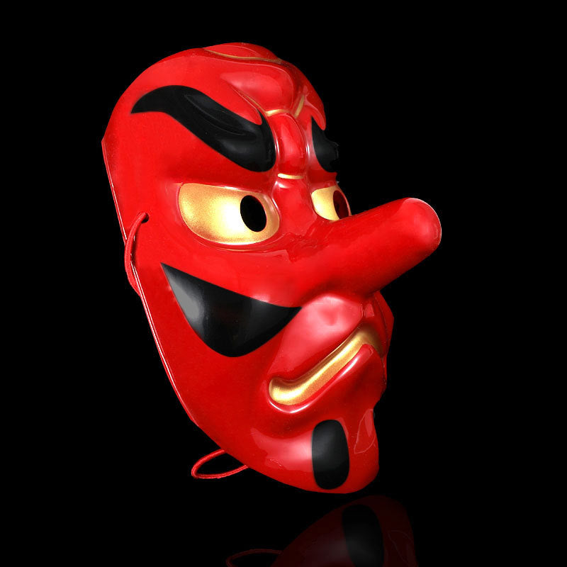 Halloween Horror Panono Mask Men's Prom Demon Fox Rin Butterfly Mask Reel Anime Puppy Helmet