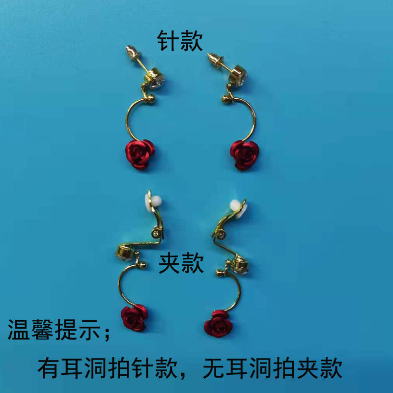 Bridal headdress suit hair accessories crown headband earrings wedding Korean wedding necklace jewelry wedding accessories wholesale