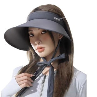 Fox Ear Hat and Scarf All-In-One Hat for Women in Winter, Cute Plush Fleece-Lined, Thickeneded and Warm, Two-Piece Set with Scarf