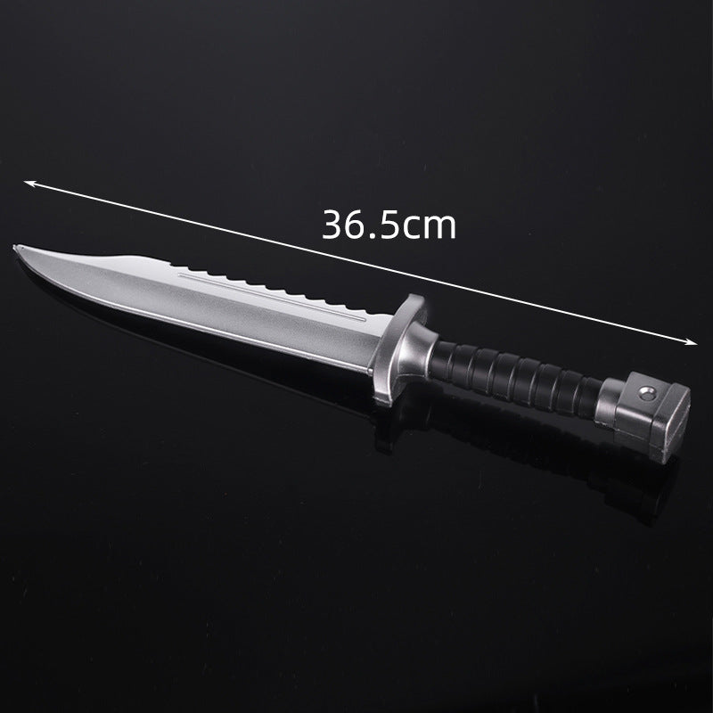 Zhushengda Halloween Mini Toy Sword Set Realistic Weapon Toy Knife Pu Soft Rubber Material Props