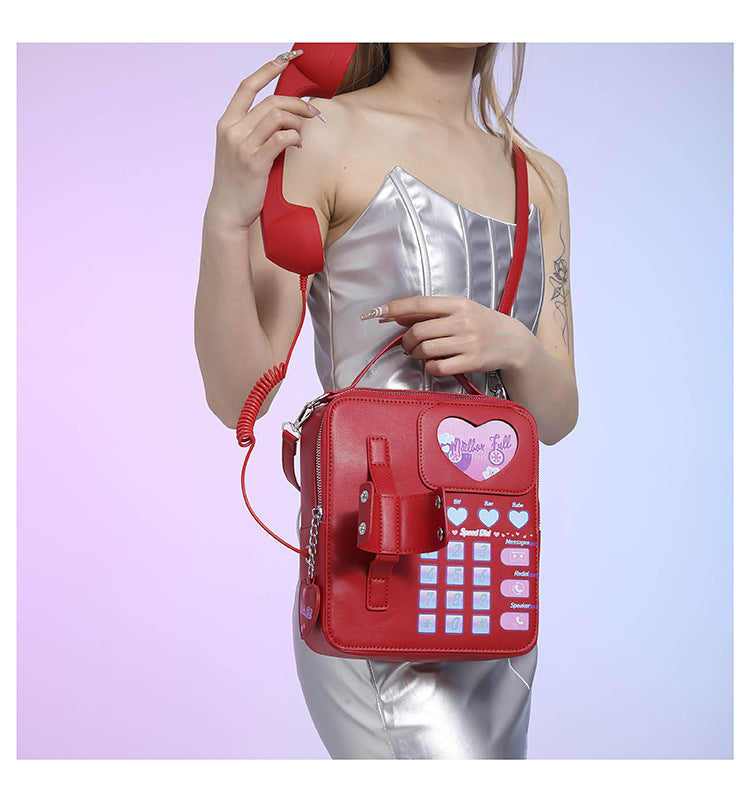Foreign Trade Niche Design Bags Women's Bag 2024Ins Style Creative Crossbody Small Square Bag Outing Personalized Shoulder Bag