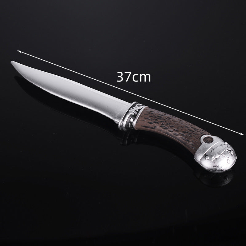 Zhushengda Halloween Mini Toy Sword Set Realistic Weapon Toy Knife Pu Soft Rubber Material Props