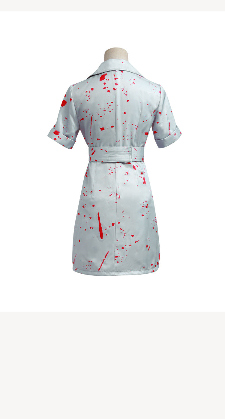 Silent Hill 2RE Female Nurse Cos Clothing Silent Hill Re-plate Horror Zombie Nurse Secondary cosplay Clothing