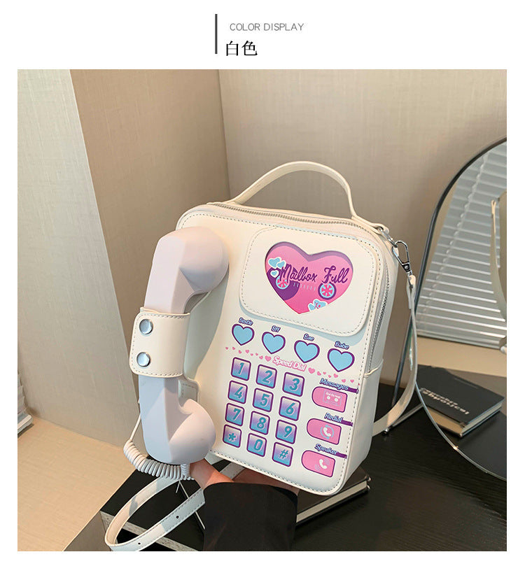Foreign Trade Niche Design Bags Women's Bag 2024Ins Style Creative Crossbody Small Square Bag Outing Personalized Shoulder Bag