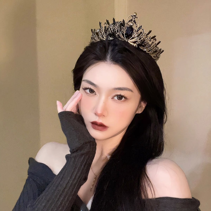Fairy Crown Headwear Female Birthday Princess Eighteen Year Old Adult Crown Cyber Celebrity Bride Wedding Dress Halloween Crown