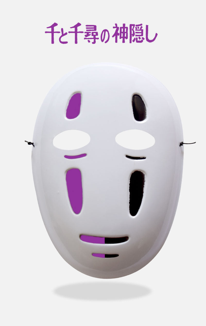 Spirited Away Cartoon Mask Japanese Anime Mask Halloween Ghost Festival Mask Performance Party Ball Mask