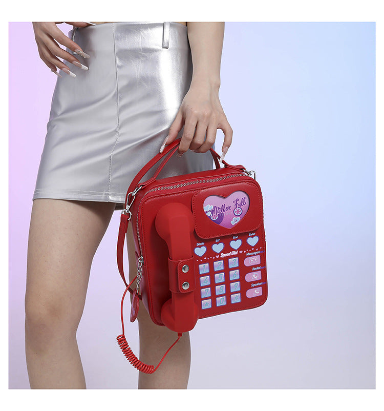 Foreign Trade Niche Design Bags Women's Bag 2024Ins Style Creative Crossbody Small Square Bag Outing Personalized Shoulder Bag