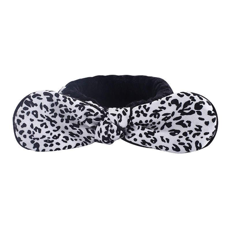 Amazon Plush Headband Wristband Set Face Washing Absorbent Headband Cartoon Cute Waterproof Hairband Wholesale