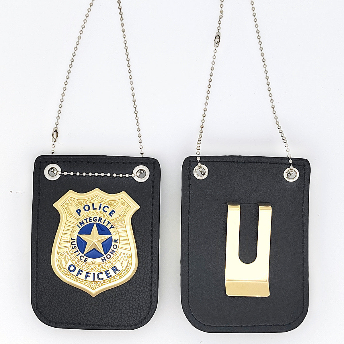 Amazon Kids Toy Police Micro Accessories Halloween Police Cosplay Accessories Badge Metal Police Badge