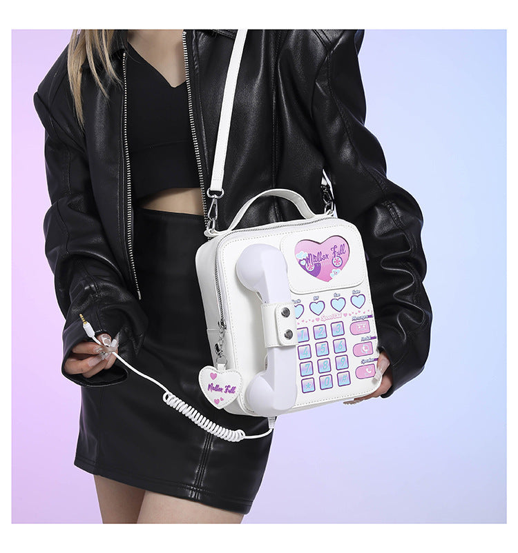 Foreign Trade Niche Design Bags Women's Bag 2024Ins Style Creative Crossbody Small Square Bag Outing Personalized Shoulder Bag