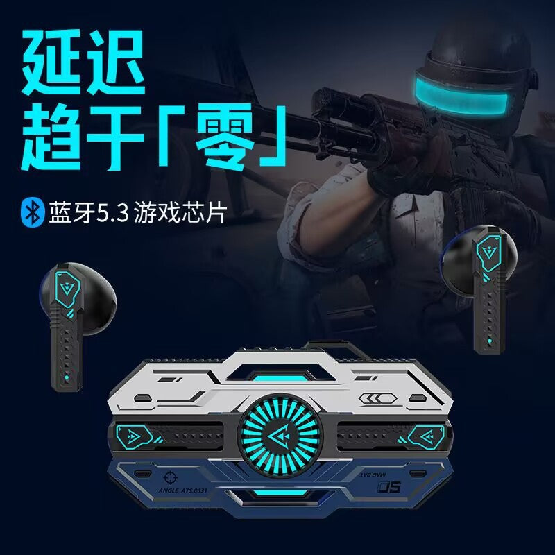Cross-Border Hot-Selling X37 Wireless Gaming Cool Bluetooth Headset E-Sports Noise Reduction Low Latency Ultra-Long Battery Life Tws
