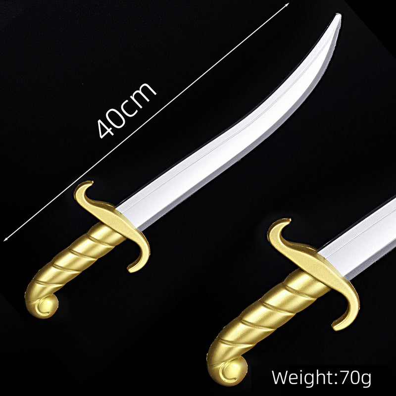 Zhushengda Halloween Mini Toy Sword Set Realistic Weapon Toy Knife Pu Soft Rubber Material Props