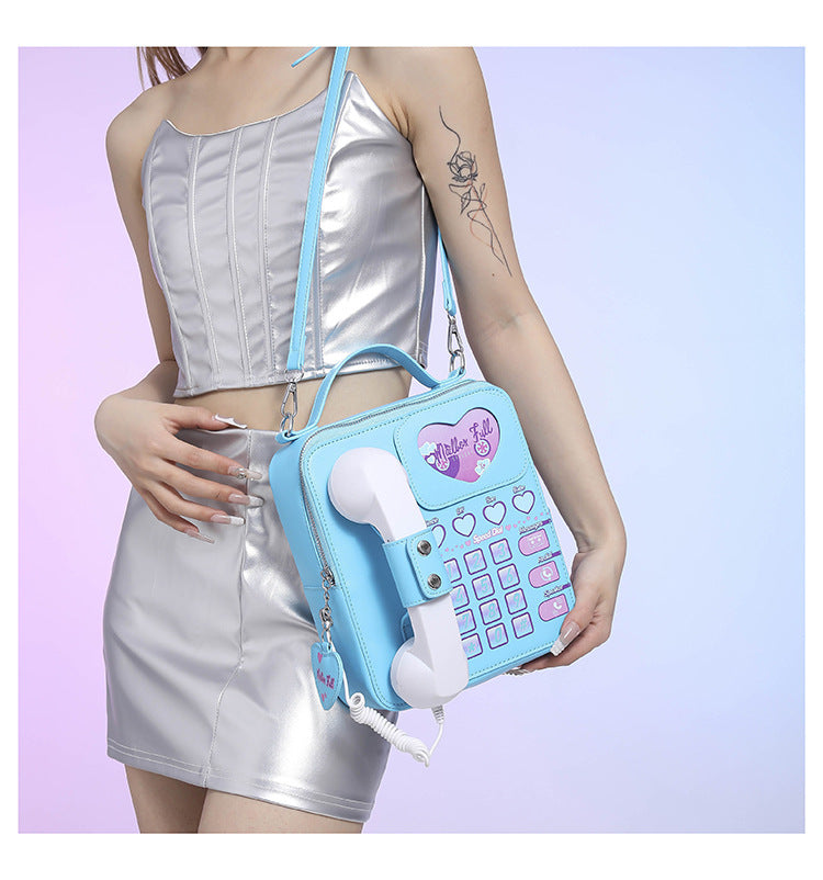 Foreign Trade Niche Design Bags Women's Bag 2024Ins Style Creative Crossbody Small Square Bag Outing Personalized Shoulder Bag