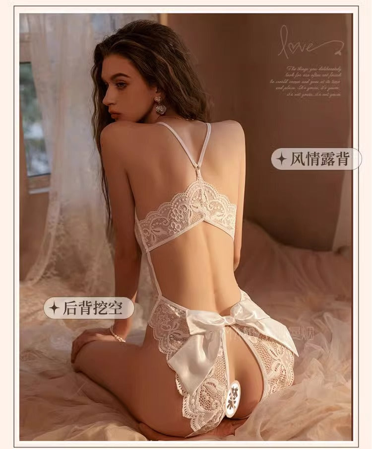 Sexy Intimates for Women with Steel Rings to Shrink Secondary Breasts, Small Breasts to Make Them Look Bigger, Push-Up Bra, Sexy Pajamas, Pure Desire Adjustable Bra