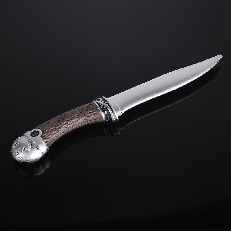 Zhushengda Halloween Mini Toy Sword Set Realistic Weapon Toy Knife Pu Soft Rubber Material Props