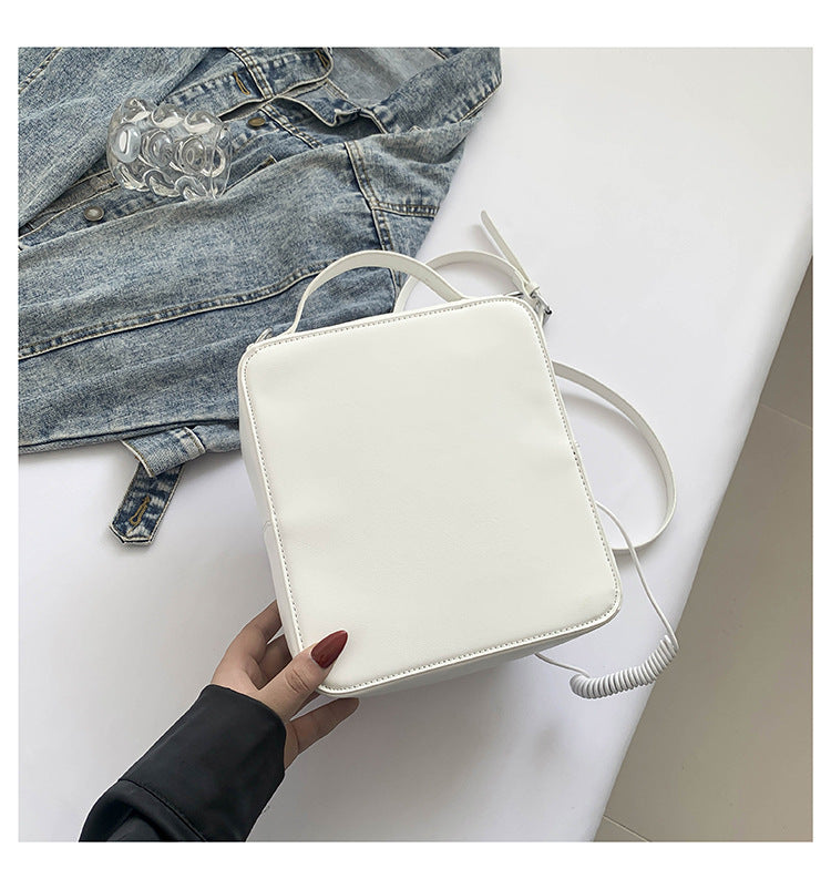 Foreign Trade Niche Design Bags Women's Bag 2024Ins Style Creative Crossbody Small Square Bag Outing Personalized Shoulder Bag