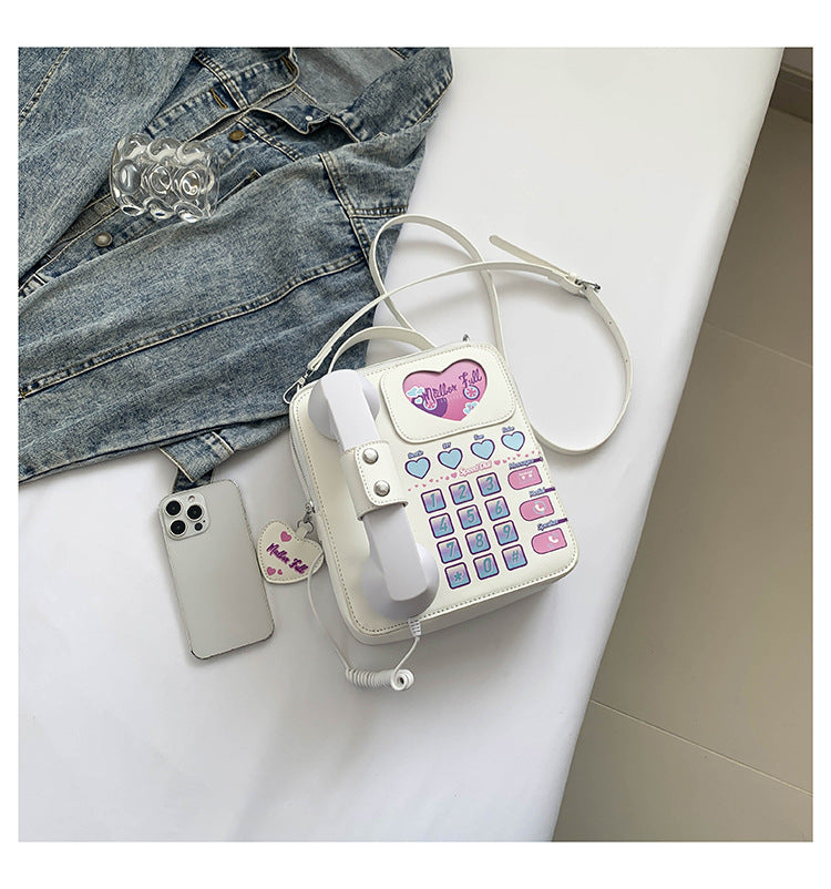 Foreign Trade Niche Design Bags Women's Bag 2024Ins Style Creative Crossbody Small Square Bag Outing Personalized Shoulder Bag