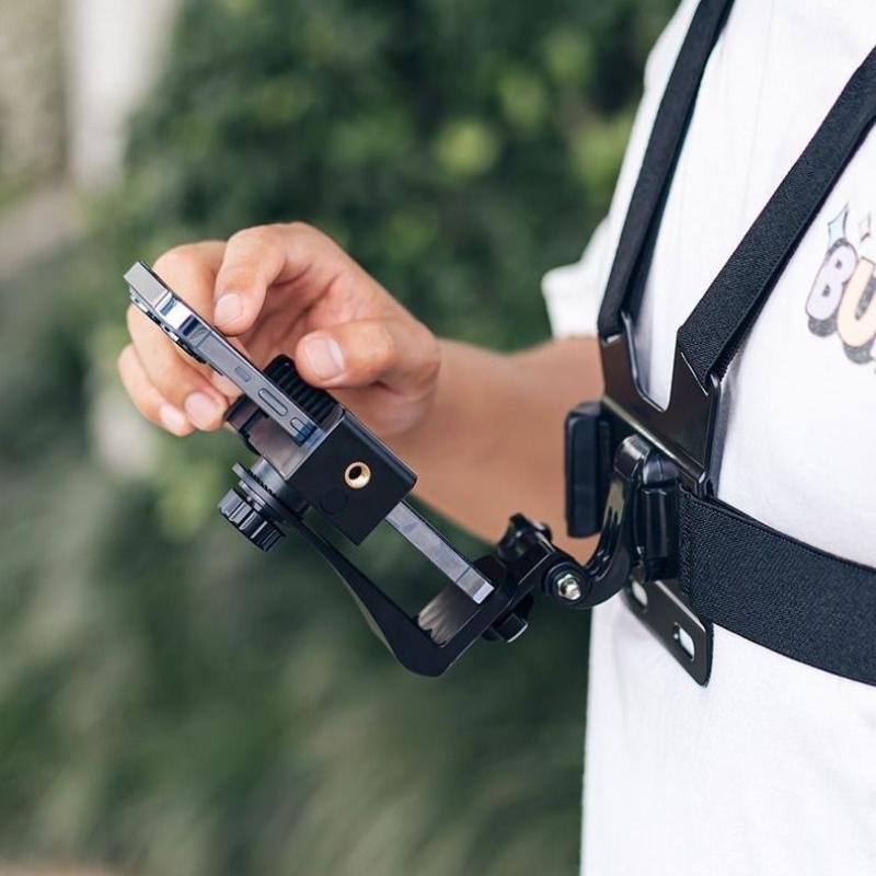 Sports Camera Chest Fixed First-Person Perspective Shooting Bracket Cycling Camera Chest Strap Bracket