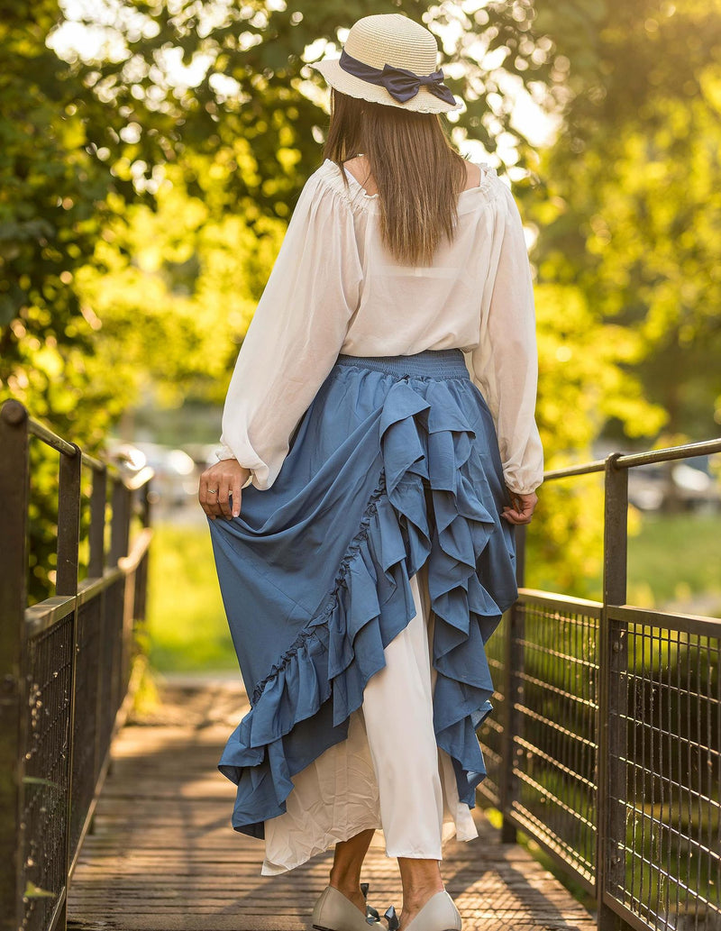 2023 new Halloween Renaissance retro skirt medieval retro stage costume performance clothing