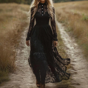FD1064 2023 New Halloween European and American Butterfly Cloak Fashion Elegant Family Skull Jumpsuit