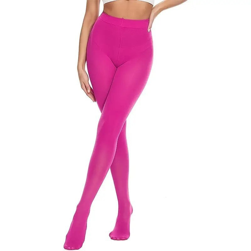 100D Pantyhose Velvet Opaque Large Size Stockings Summer Cross-Border Outer Wear Leggings Cosplay Pantyhose