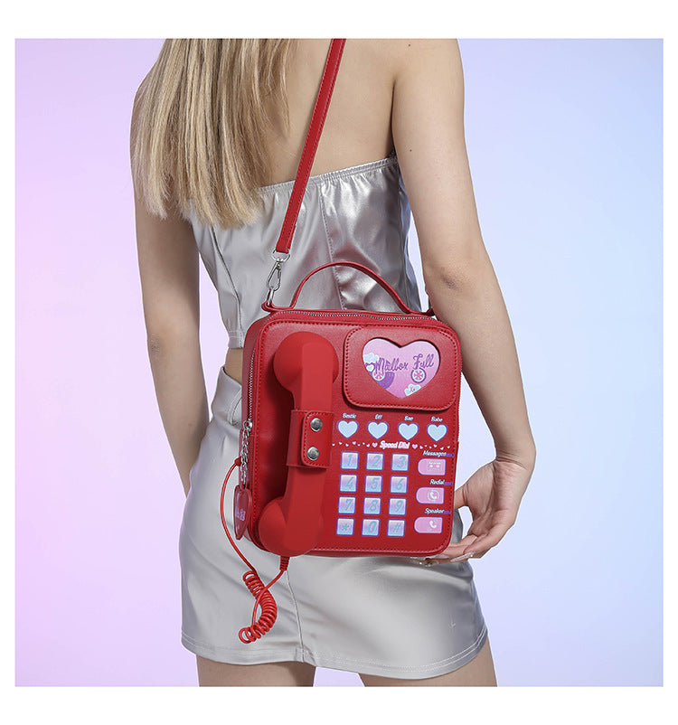 Foreign Trade Niche Design Bags Women's Bag 2024Ins Style Creative Crossbody Small Square Bag Outing Personalized Shoulder Bag