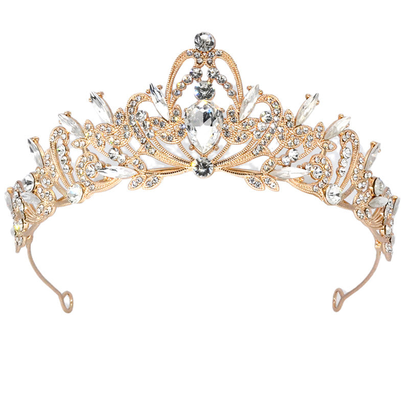 Fairy Crown Headwear Female Birthday Princess Eighteen Year Old Adult Crown Cyber Celebrity Bride Wedding Dress Halloween Crown