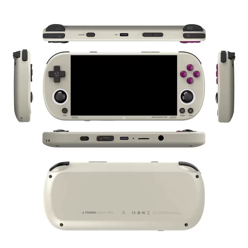 Cross-Border Trimui Smart Pro Handheld Game Console Retro High-Definition Arcade 4.96inch Large-Screen Open-Source Handheld Console