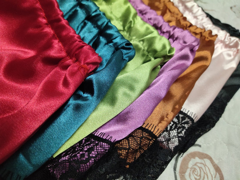 Summer Women's Silk Sling Princess Pajamas Sexy Temptation Two-piece Underwear Nightwear Home Clothes