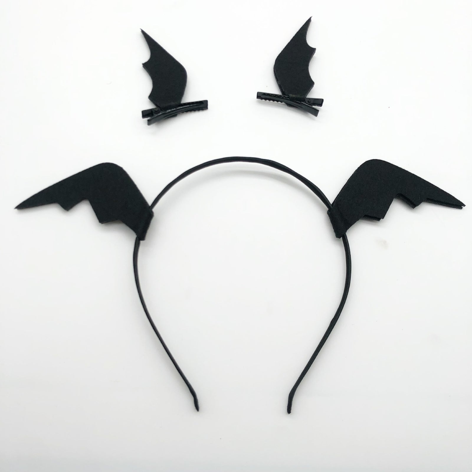 Halloween hairband bat wing headdress Net Red Live Photo funny headband decoration props hairpin wholesale