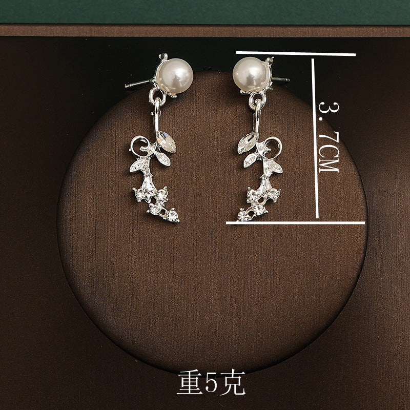 Bridal headdress suit hair accessories crown headband earrings wedding Korean wedding necklace jewelry wedding accessories wholesale