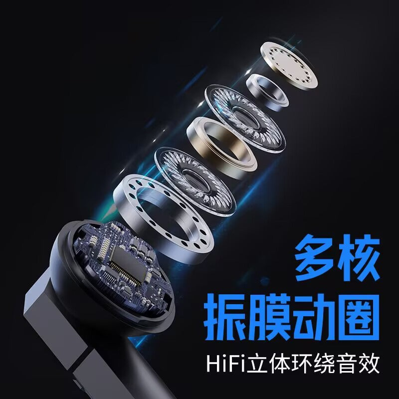 Cross-Border Hot-Selling X37 Wireless Gaming Cool Bluetooth Headset E-Sports Noise Reduction Low Latency Ultra-Long Battery Life Tws