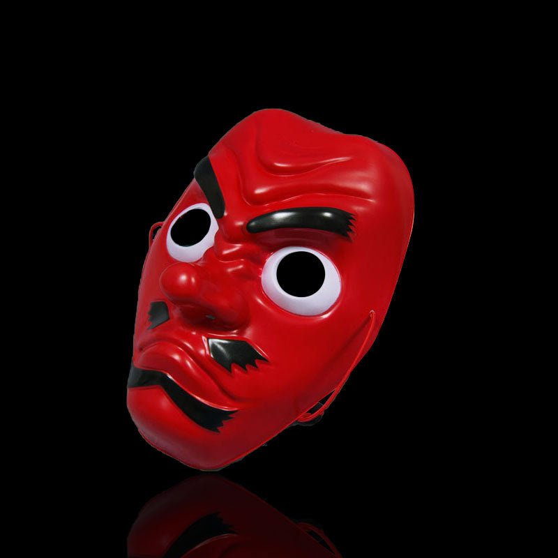Halloween Horror Panono Mask Men's Prom Demon Fox Rin Butterfly Mask Reel Anime Puppy Helmet