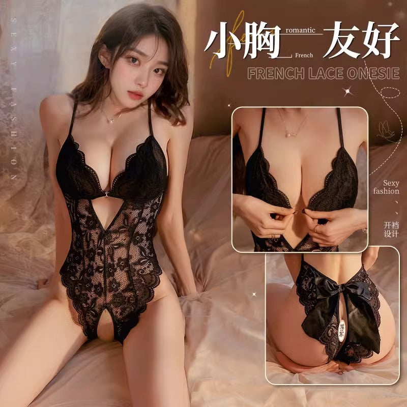 Sexy Intimates for Women with Steel Rings to Shrink Secondary Breasts, Small Breasts to Make Them Look Bigger, Push-Up Bra, Sexy Pajamas, Pure Desire Adjustable Bra