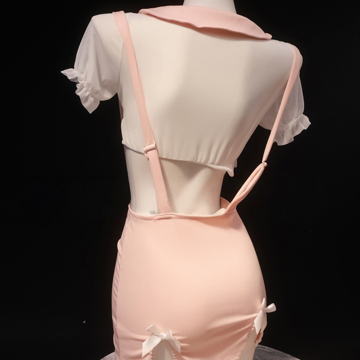 Cosplay High-End Lingerie Nurse Uniform Short Skirt Flirting Plus-Size Nightclub Female Host Outfit Pure Desire Style Set