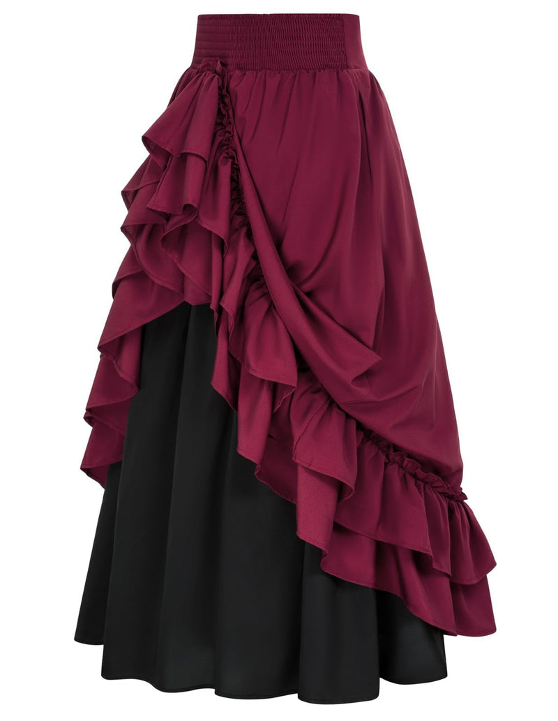 2023 new Halloween Renaissance retro skirt medieval retro stage costume performance clothing