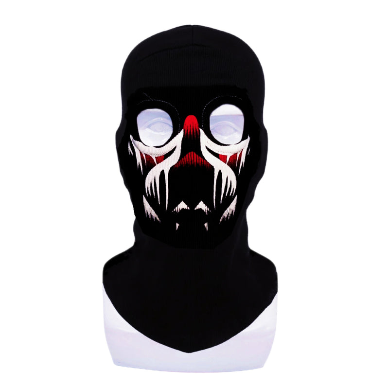 Cross-border manufacturers Halloween cs headgear call of duty personality ghost headgear windproof warm riding headgear mask