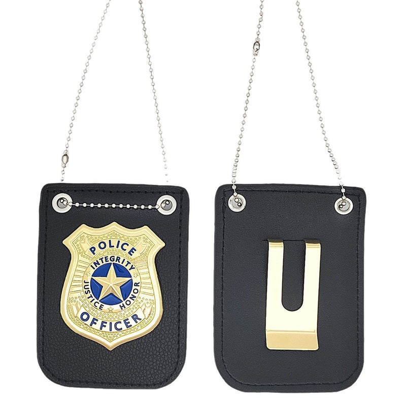 Amazon Kids Toy Police Micro Accessories Halloween Police Cosplay Accessories Badge Metal Police Badge