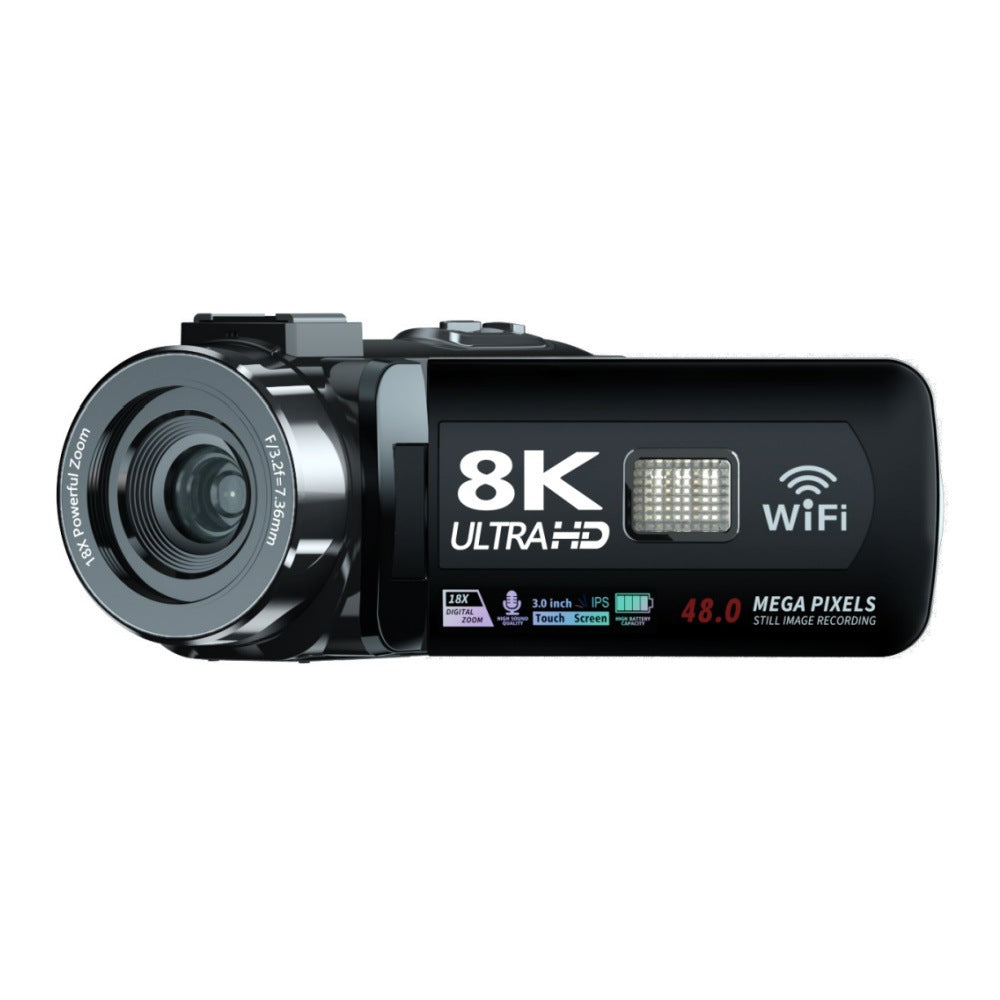 Cross-border 8KWIFI HD digital camera touch screen handheld automatic video travel wedding VLOG digital camera