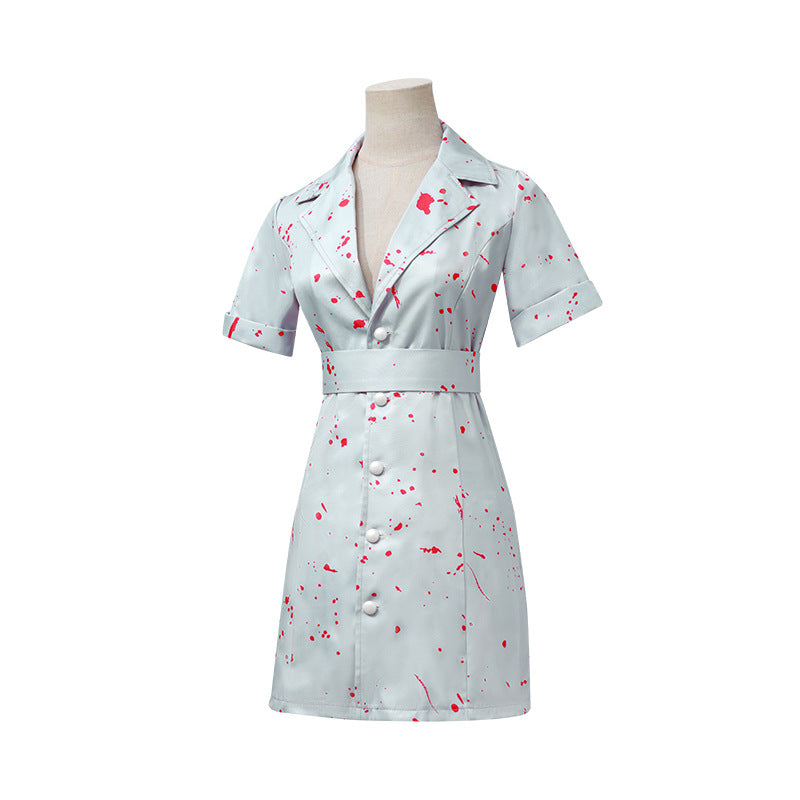 Silent Hill 2RE Female Nurse Cos Clothing Silent Hill Re-plate Horror Zombie Nurse Secondary cosplay Clothing