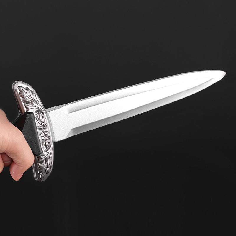 Zhushengda Halloween Mini Toy Sword Set Realistic Weapon Toy Knife Pu Soft Rubber Material Props